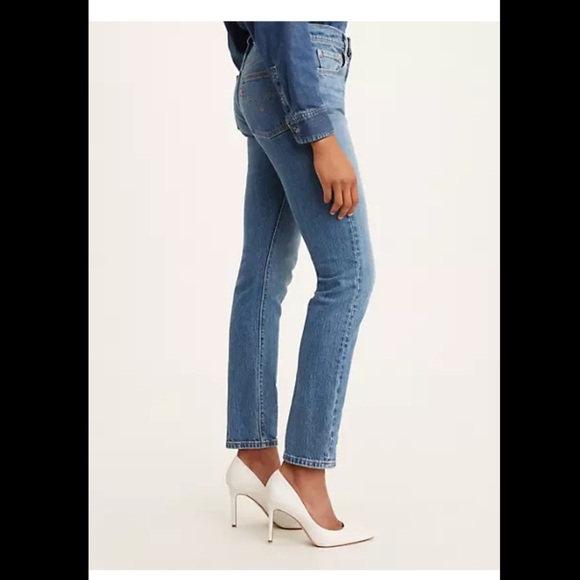 LEVI’S Premium 501® STRETCH SKINNY WOMEN'S JEANS - Picture 2 of 9
